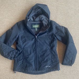 Eddie Bauer womens all weather jacket with fleece lining size M